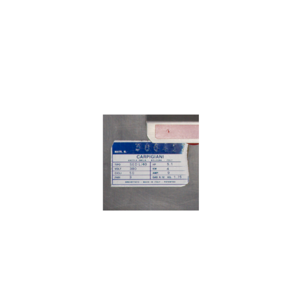 Mantecatore - Sed L 40 Verticale (usato)